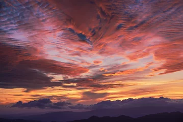 Photo sur Plexiglas Aubergine Incroyable paysage de montagne