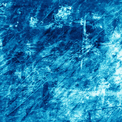 Grunge blue background with space for text