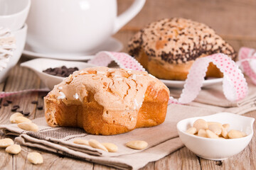 Colomba Italian Easter Dove Bread.