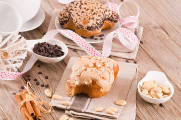Colomba Italian Easter Dove Bread.