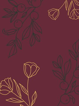 pattern with roses