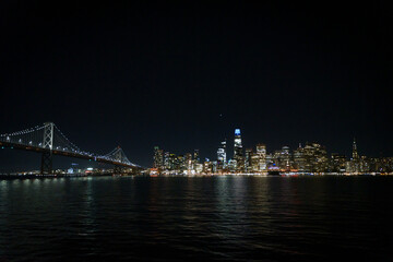 Fototapeta na wymiar San Francisco by night