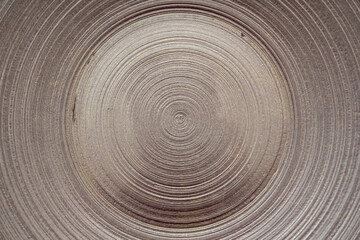 purple italian handmade artistic glass & silver bowl close up