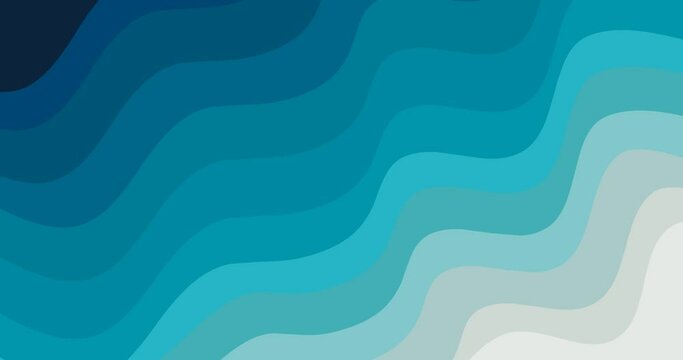 Abstract animation of regular zig ag waves background