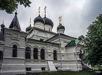 	
St. Theodor, the Stratilate cathedral, year of construction - 1557. Fiodorovsky monastery, city of Pereslavl Zallessky, Russia