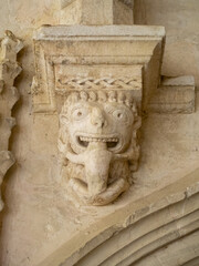 Carving detail of Abbaye Montmajour cloister