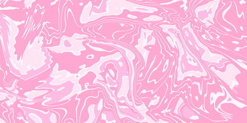 Abstract white pink colors liquid graphic texture background.