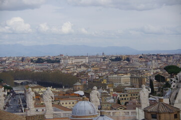 Fototapeta na wymiar veduta di Roma