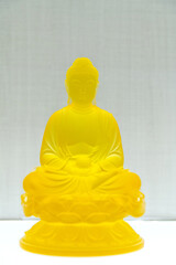 Close up of a Buddha statue