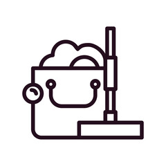 Obraz premium Cleaning Icon