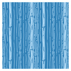 Seamless pattern of vertical blue lines. Repeating texture.