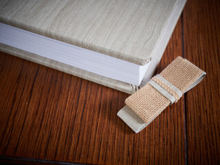 hancrafted wedding book