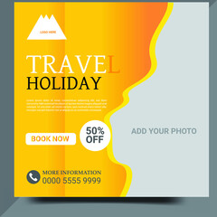 Modern Social Media Post  Design Template 