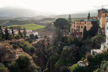 Obraz premium Cliffs of Ronda, Spain