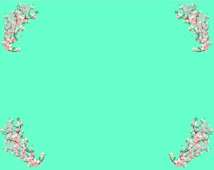 background flowers , art , flowers , funds ,illustration