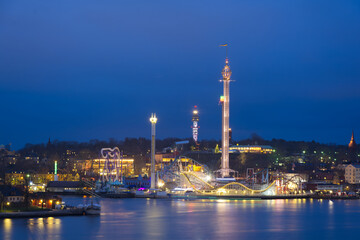 Fototapeta premium Grona Lund