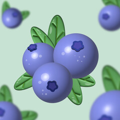 blueberries