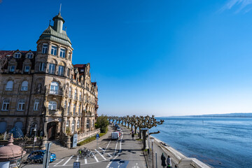 Architektonische Schönheiten an der Konstanzer Seepromenade