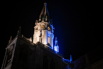 Konstanzer Münster in der Nacht