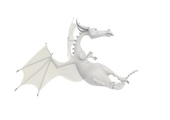 strawberry dragon is flying back