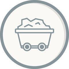 Mining Cart Icon