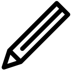Simple modern pen icon outlined edit