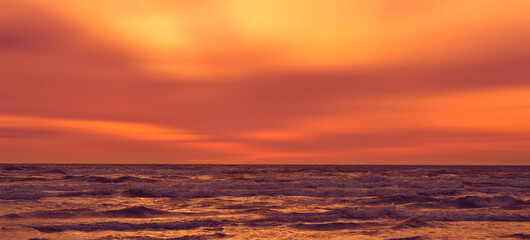 Amanecer en la playa