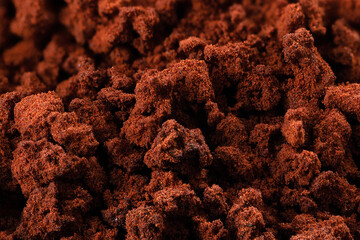 coffee particles close-up macro (Hight quality)