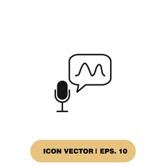 Voice icons  symbol vector elements for infographic web