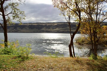 lake in autumn