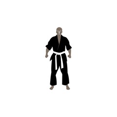 judo athlete icon