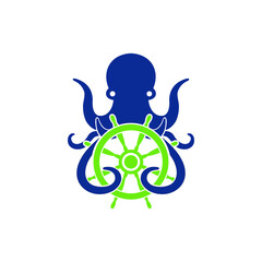 Fototapeta premium sea fish squid