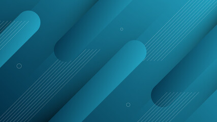 Modern Abstract Background with Retro Memphis Diagonal Lines Elements and Dark Blue Color