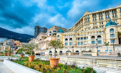 Fototapeta na wymiar Stadtspaziergang Monaco