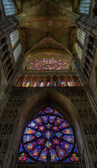 Obraz premium Reims cathedral interior