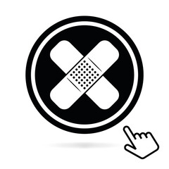 Logo pansement.