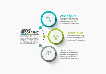 Foto op Plexiglas Business data visualization. timeline infographic icons designed for abstract background template milestone element modern diagram process technology digital marketing data presentation chart Vector © Surapong