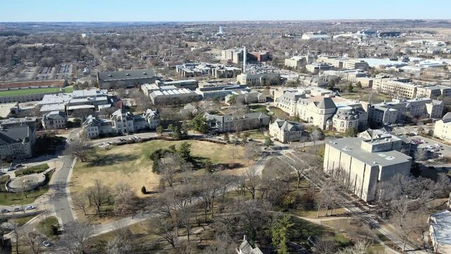 Kansas State University by Drone