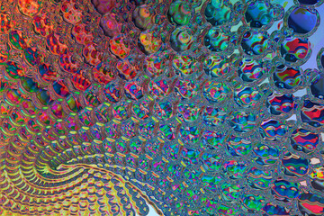 Fototapeta premium Abstract multi-colored fantasy textured background.