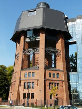 ZABRZE  Zabytkowa wieża ciśnien