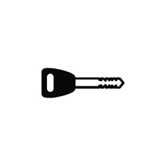 Key Solid Line Icon Vector Illustration Logo Template. Suitable For Many Purposes.