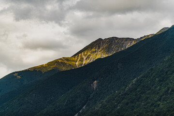 Fototapeta premium Mountain scenery in New Zealand