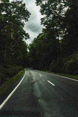 Fototapeta premium Alpine highway in New Zealand