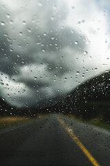 Mountain scenery in New Zealand