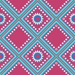 Vector seamless pattern. Weaving Pattern square more frequent, Modern stylish texture. Trendy graphic design for out clothes test equipment, interior, wallpaper red.