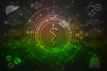 Medical and Health care concept background, Medical Science, Biotechnology concept background