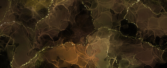 Alcohol ink colors translucent background. Abstract multicolored marble texture background.