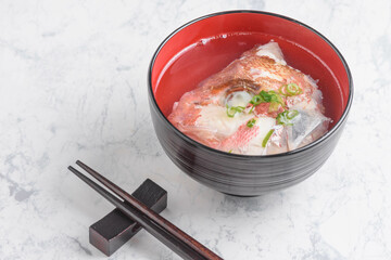 鯛の澄まし汁