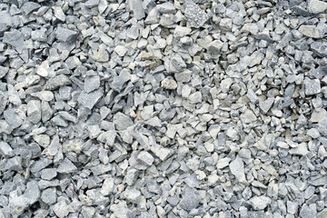 black gravel background for road
