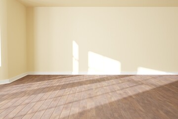 Modern interior design. 3D illustration